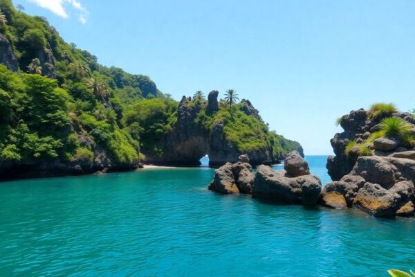 Pemandangan menawan dari destinasi tersembunyi di Bali.